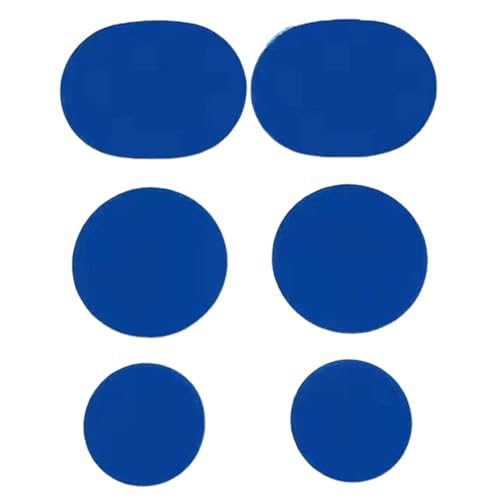 Schuhpatch, flexible Flicken für Schuhe zum Abdecken von Spitzenlöchern, Reparaturflicken von Schuhen für Schuhe, langlebige Klebeflicken für Turnschuhe, Stiefel, Jacken, Kleidung, Sapphire, von Generisch