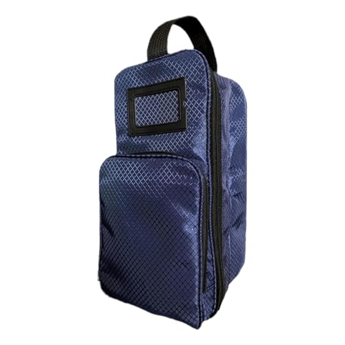 Schuhtasche für Golfschuhe, Aufbewahrung von Golfschuhen,wasserdichte Golftragetaschen mit Reißverschluss, Schuhtasche - Große tragbare Aufbewahrungstaschen mit Außentasche und Vordertasche für Damen von Generisch
