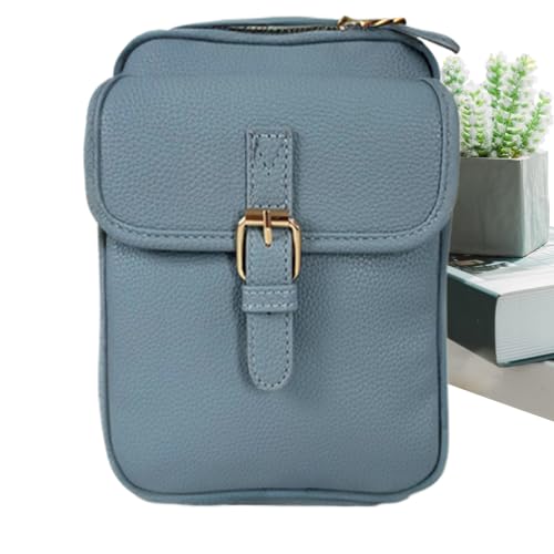 Schultertasche,Diebstahlsichere Schultertaschen - Integriertes Portemonnaie Mit 10 Kartenfächern Verstellbarer Trageriemen Lederetui Für Damen Alltag Freizeit Feiern von Generisch