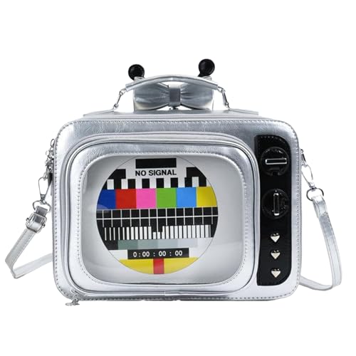 Schultertasche Für Frauen - Leicht Schwarz Schultertasche Damen Mit Gurt | Leder Handtaschen Multi Pochette Tasche | Leichter Alltag Rucksack Damen Handtasche Für Beruf Uni Reise Outdoor Freizeit von Generisch