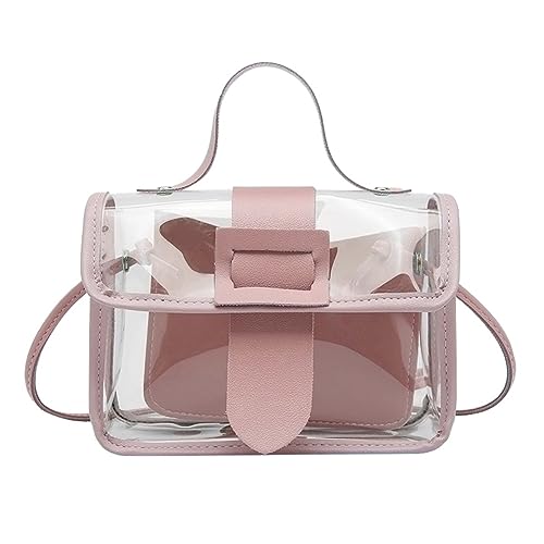 Schultertasche Geldbörse Handtasche Stadion zugelassen Veganes Leder Konzerttasche für Damen u, rose, Einheitsgröße Schultertasche Geldbörse Handtasche Stadion zugelassen Veganes Leder Konzerttasche für Damen u, rose, Einheitsgröße von Generisch
