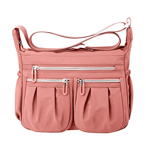 Schultertasche für Damen, geräumig, mehrere Taschen, Umhängetasche, modische Tragetasche mit Tragegriff oben, Schultertaschen für Herren, PK1, Einheitsgröße von Generisch