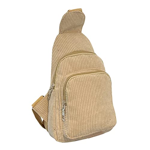 Schultertaschen Damen Schultertasche Brusttasche Geldbörse Tasche Paket, khaki, Einheitsgröße Schultertaschen Damen Schultertasche Brusttasche Geldbörse Tasche Paket, khaki, Einheitsgröße von Generisch