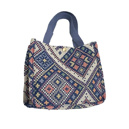 Schultertaschen Damen Umhängetasche Polyester Handtasche Leichte Tragbare Tote Bag Multifunktionale Einfachen Freizeittasche Waschbar Schnelltrocknend Umhängetaschen Robust für Travel Büro Einkaufen von Generisch
