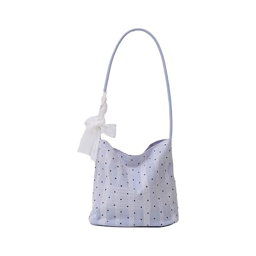 Schultertaschen Damen Umhängetasche Polyester Handtasche Leichte Tragbare Tote Bag Multifunktionale Einfachen Umhängetaschen Waschbar Schnelltrocknend Freizeittasche Robust für Einkaufen Büro Travel von Generisch