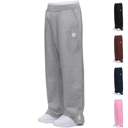 Schwarz Jogginghose Herren Baggy Sweatpants Baumwolle Jogging Hose Atmungsaktiv Bein Sporthose Lang Weites Trainingshose Sweathose Männer mit Taschen und Kodelzug Elastische Taille Große Größe 6xl 5xl von Generisch