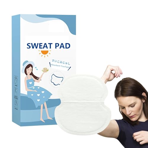 Schwitzpads für Damen Achseln | Achselschutz | Komfortabel ohne Geschmack | Schweißpads für übermäßiges Schwitzen, nicht schwitzender Klebeschutz, unsichtbarer Absorber mit für Poloshirts von Generisch