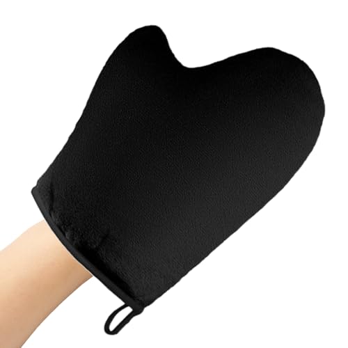 Selbstbräuner Handschuh - Selbstbräuner-Handschuh,Wiederverwendbarer & Maschinenwaschbarer Applikator Mit Daumen Ultraweiches Hilfsmittel Für Damen Herren Lotionen Mousse Gesicht von Generisch