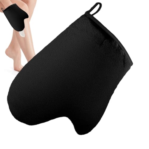 Selbstbräunungs Handschuh,Bräunungshandschuh, Bräunungs Auftrags Handschuh,Maschinenwaschbar & Wiederverwendbar Flock Applikator Mit Daumen Für Frauen Spray Lotion Mousse Gesicht & Körper von Generisch