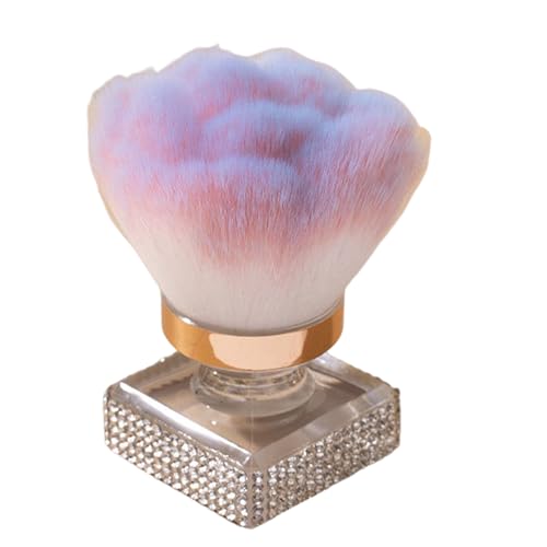 Setting Powder Brush | Nail Dust Remover Cleaner Brush | Multi-Functional Make up Manicure Tool for Fingernagel Cleaning Contouring Highlighting von Generisch