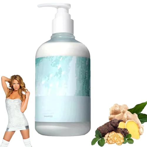 Shampoo, Pflanzenextrakt Anti-Haar-Verlust Haarshampoo, weiche und glatte Nähre die Kopfhautölkontrolle erfrischend und flauschig starke Haarpflege für Männer und Frauen (1PC) von Generisch