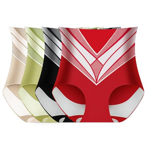 Shapewear Damen Hose Fiber Restoration Shaper, Titanfaser-Turmalin-Shorts Unique Fiber Restoration Shaper Elastisch Body Shaper für Damen Hohe Taille Shapewear für In Form Kommen Damen Slips von Generisch