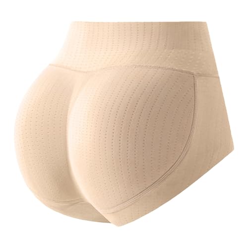 Shapewear Für Damen Po Push Up Unterhose - Hüftpolster Miederhose Unterwäsche Hohe Taille Fake Ass Miederpants Shaper Hüfte Boxer Briefs Panty Control Höschen Atmungsaktiv Weich Figurformende Abnehmen von Generisch