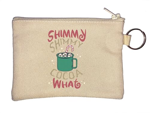 Shimmy Shimmy Cocoa What Cute Christmas Drink Schlüsselanhänger Münzbörse Beige Shimmy Shimmy Cocoa What Cute Christmas Drink Schlüsselanhänger Münzbörse Beige von Generisch