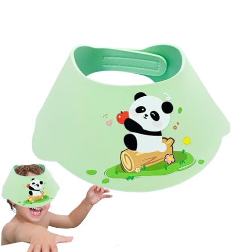 Shower Cap Kids, Waterproof Toddler Hair Visor, 12.99x12.6in Adjustable Shampoo Bath Shield, Ear Drying Design, Eye Protection for Comfortable Fit, Children, Bath Time Use von Generisch