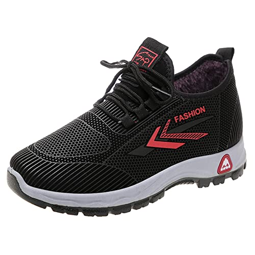Sicherheitsschuhe Damen Leicht Rutschfest Arbeitsschuhe FüR Damen Trekkingschuhe Mit DäMpfung FüR Arbeit Und Alltag Breiter Fuß Solid Mesh Besohlte LäSsige Sportschuhe Stiefeletten & Winterschuhe von Generisch