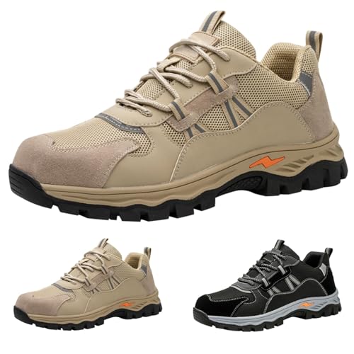 Sicherheitsschuhe Herren 46 Sneaker Arbeitsschuhe Rutschfest Dicker sohle Sportschuhe Abriebfeste Wanderschuhe Freizeitschuhe Bogenunterstützung Trekkingschuhe Weit Zehenschuhe Turnschuhe Männer Sicherheitsschuhe Herren 46 Sneaker Arbeitsschuhe Rutschfest Dicker sohle Sportschuhe Abriebfeste Wanderschuhe Freizeitschuhe Bogenunterstützung Trekkingschuhe Weit Zehenschuhe Turnschuhe Männer von Generisch