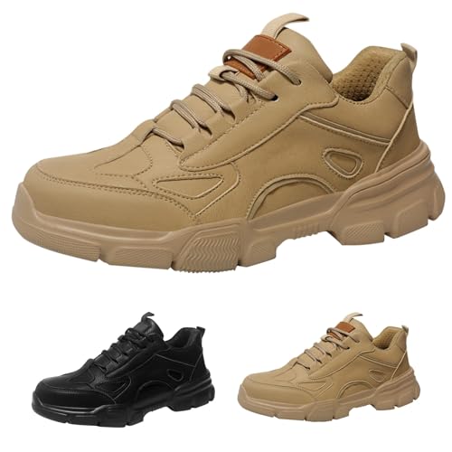Sicherheitsschuhe Herren 46 Sneaker Arbeitsschuhe Rutschfest Dicker sohle Sportschuhe Abriebfeste Wanderschuhe Freizeitschuhe Bogenunterstützung Trekkingschuhe Weit Zehenschuhe Turnschuhe Männer Sicherheitsschuhe Herren 46 Sneaker Arbeitsschuhe Rutschfest Dicker sohle Sportschuhe Abriebfeste Wanderschuhe Freizeitschuhe Bogenunterstützung Trekkingschuhe Weit Zehenschuhe Turnschuhe Männer von Generisch