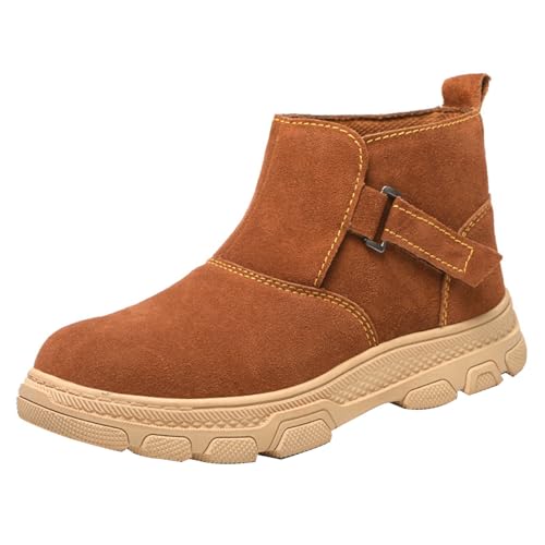 Sicherheitsschuhe Herren Arbeitsschuhe Leicht Anti-Smashing Stahlkappe Arbeitsturnschuhe Bequem Atmungsaktiv Mode-Numeric_46 von Generisch