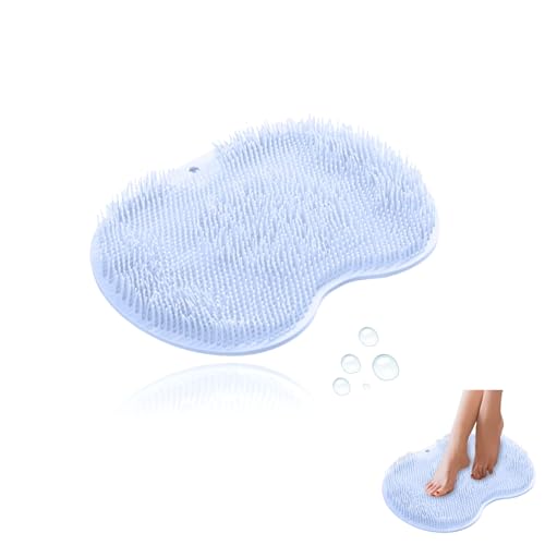 Silikon Matte Badematte, Foot Massage Matte, Bath Massage Pad, Fußkreislauf und Entlastet müde Füße, Fußmatte Fußwäsche Badezimmer Fußmatte Bodenmatte für Reinigt Peeling Massages(22X30CM) von Generisch