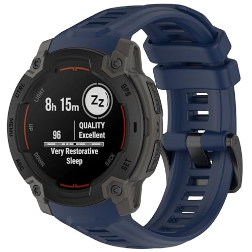 Silikon-Uhrenarmband für Garmin Instinct E, 45 mm, verstellbares Armband, atmungsaktiv, weiches Silikon, Ersatzarmband für Garmin Instinct E, 45 mm, Damen und Herren, Einheitsgröße, Silikon, 0 Silikon-Uhrenarmband für Garmin Instinct E, 45 mm, verstellbares Armband, atmungsaktiv, weiches Silikon, Ersatzarmband für Garmin Instinct E, 45 mm, Damen und Herren, Einheitsgröße, Silikon, 0 von Generisch