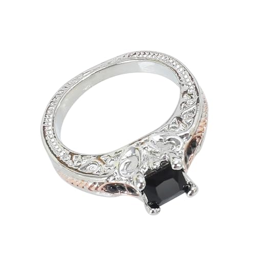 Simulierter Diamant Ringe Funkelnder Damen Modischer Ringe Niedlicher Alloy Silber Daumenring Verlobungsring Hochzeit Jahrestag Schmuck Das perfekte Geschenk zum Muttertag Simulierter Diamant Ringe Funkelnder Damen Modischer Ringe Niedlicher Alloy Silber Daumenring Verlobungsring Hochzeit Jahrestag Schmuck Das perfekte Geschenk zum Muttertag von Generisch