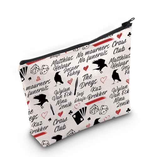 Six of Crows Tragetasche The Crow Club Tote Grishaverse Tote Six of Crows Merch for Bookish, Tasche mit C-Reihen von Generisch