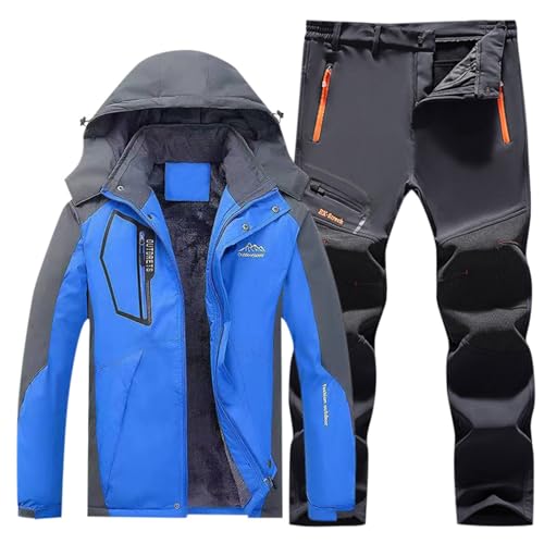 Skianzug-Herren-2-Teilig-Set-Dünn, Skianzug Herren 2 Teilig Set Wasserdicht Ski Anzug Männer Mit Kapuze Snowboard Set Winddicht Schneeanzug Warm Skijacke Und Hose Winter Thermoanzug Skibekleidung Skianzug-Herren-2-Teilig-Set-Dünn, Skianzug Herren 2 Teilig Set Wasserdicht Ski Anzug Männer Mit Kapuze Snowboard Set Winddicht Schneeanzug Warm Skijacke Und Hose Winter Thermoanzug Skibekleidung von Generisch