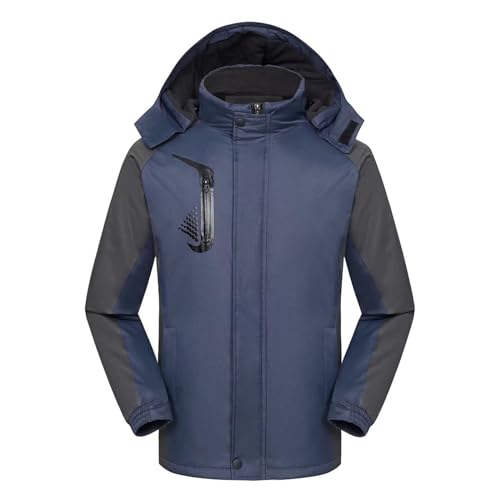 Skijacke Damen Schwarz, Adventskalender 2025, Skijacke Damen 3 In 1 Funktionsjacke Wanderjacke Wasserdicht Schwarz Winterjacke Anorak Warm Reduziert Grosse Grössen Outdoorjacke Wintermantel von Generisch
