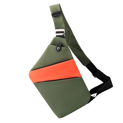 Sling Bag – Herren Brusttasche | Sling Rucksack | Schultertrage Geldbörse Wasserdicht Slim Pack | Brusttasche für Herren | Lässige Anti-Diebstahl-Bauchtasche für den täglichen Pendler und Ausflüge von Generisch