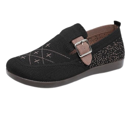 Slip On Freizeitschuhe Damen Loafer Damen Bootsschuhe Orthopädische Schuhe Halbschuhe Turnschuhe Sommerschuhe Trekkingschuhe Wanderschuhe Walkingschuhe Bequeme Leichte Strick Mesh Atmungsaktiv Slip On Freizeitschuhe Damen Loafer Damen Bootsschuhe Orthopädische Schuhe Halbschuhe Turnschuhe Sommerschuhe Trekkingschuhe Wanderschuhe Walkingschuhe Bequeme Leichte Strick Mesh Atmungsaktiv von Generisch