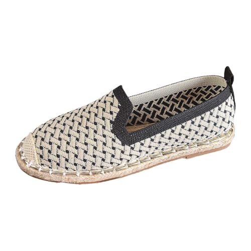 Slip On Sneakers Damen Mesh Flache Halbschuhe Dirndl Schuhe Loafer Turnschuhe Hochzeitsschuhe Bootsschuhe Balerinaschuhe Freizeit Outdoor Laufschuhe Schlüpfschuhe von Generisch