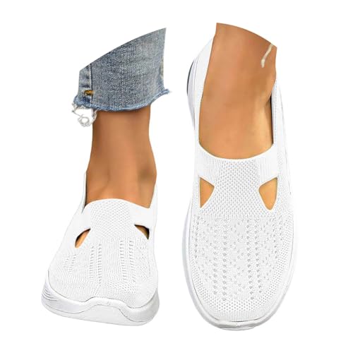 Slipper Damen OrthopäDische Schuhe Damen Slip On Sneaker Frauen Gewebt Atmungsaktiv Turnschuhe Leicht Laufschuhe Sportschuhe Bequeme Schlupfschuhe Walkingschuhe Arch Support Schuhe Slipper Damen OrthopäDische Schuhe Damen Slip On Sneaker Frauen Gewebt Atmungsaktiv Turnschuhe Leicht Laufschuhe Sportschuhe Bequeme Schlupfschuhe Walkingschuhe Arch Support Schuhe von Generisch
