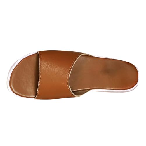 Slippers Damen Breite FüßE Sandals Rutschfest Badeschuhe Peep Open Hausschuhe Poolschuhe Bequeme Flache Sandalen Urlaubspan Home Bottom Schlappen Wassersportschuhe Slippers Damen Breite FüßE Sandals Rutschfest Badeschuhe Peep Open Hausschuhe Poolschuhe Bequeme Flache Sandalen Urlaubspan Home Bottom Schlappen Wassersportschuhe von Generisch