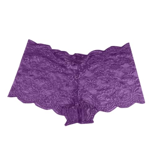 Slips Damen Nahtlos Lila Spitze Spitzen Brazilian Slip Pantys Hipster Panties Schlüpfer Hohe Taille Briefs Women Atmungsaktiv Unterhose Transparente Unterhosen Mesh Unterwäsche Slips Damen Nahtlos Lila Spitze Spitzen Brazilian Slip Pantys Hipster Panties Schlüpfer Hohe Taille Briefs Women Atmungsaktiv Unterhose Transparente Unterhosen Mesh Unterwäsche von Generisch