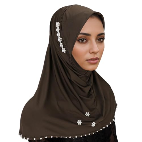 Slouchy Beanie Damen Hüte Chemo Cancer Kopfbedeckung Vorgebundenes Kopfwickel Elastisch Laufmütze Kopftuch Headwraps Leichte Hut für Frauen Turban für Haarausfall 2025 (Armee Grün, One Size) von Generisch