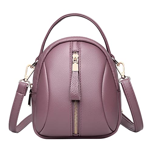 Small Umhängetasche Umhängetasche für Frauen Lady Girl Kosmetik Taschen Damen Set (Purple, One Size) von Generisch