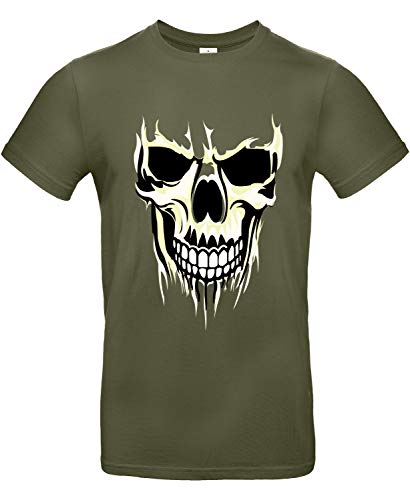 Smilo & Bron Herren T-Shirt mit Motiv Assassin Bedruckt Grün Urban Khaki 3XL Smilo & Bron Herren T-Shirt mit Motiv Assassin Bedruckt Grün Urban Khaki 3XL von Generisch