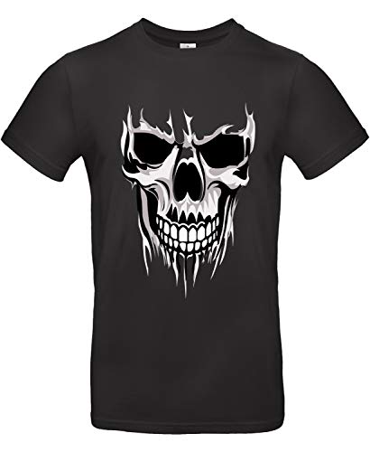 Smilo & Bron Herren T-Shirt mit Motiv Assassin Bedruckt Schwarz Black M von Generisch