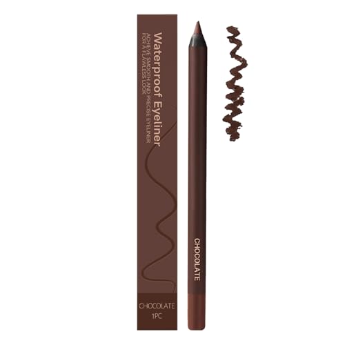 Smudge Proof Eye Liner | 2-in-1 24 Stunden wasserdichte Augen Liner Schärfe Augen Bleistift | Langlebiger Eyeliner, Schönheits-Make-up glatter Augenbrauenstift für Frauen Mädchen reisen von Generisch