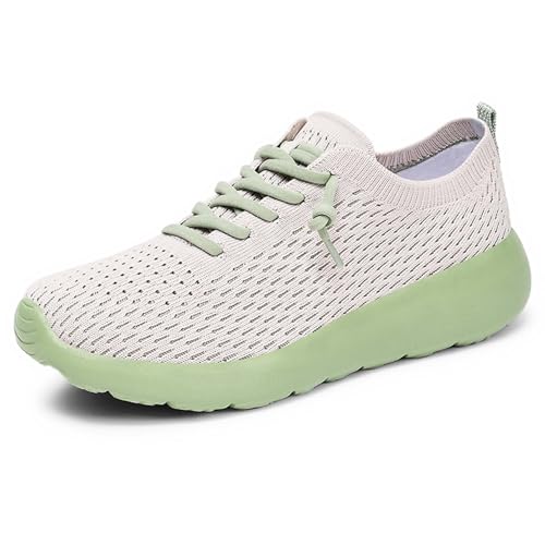 Sneaker Damen Canvas Stiefel Vintage Zipper Knöchel Lederschuhe Walkingschuhe Outdoor Slip On Freizeitschuhe Freizeit Elegant Atmungsaktive Vermascht Freizeitschuhe Trachten Sneaker Damen von Generisch