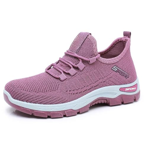 Sneaker Damen Freizeitschuhe Sportschuhe Laufschuhe Damen Joggingschuhe Turnschuhe Walkingschuhe Volleyball Schuhe Wanderschuhe Trekkingschuhe Fitness Schuhe Atmungsaktiv Sommerschuhe Bequeme Leichte von Generisch