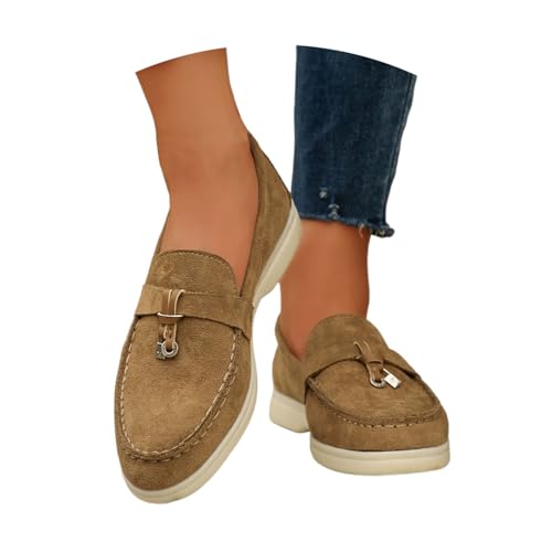Sneaker Damen Laufschuhe Sommer Halbschuhe Lässige Schuhe Shoes Freizeitschuhe Atmungsaktiv Einzelschuhe Weiche Sohle Turnschuhe Frauen Schlüpfschuhe Segelschuhe Bootsschuhe von Generisch