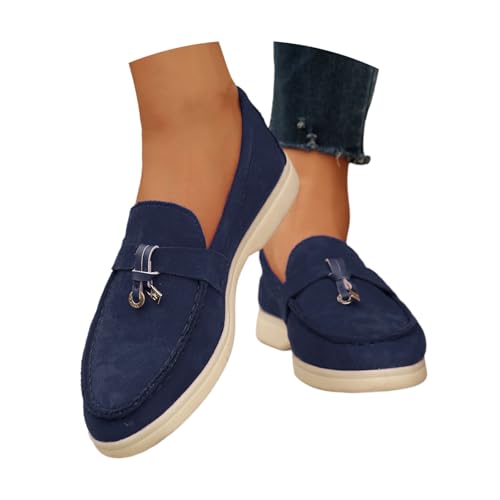 Sneaker Damen Laufschuhe Sommer Halbschuhe Lässige Schuhe Shoes Freizeitschuhe Atmungsaktiv Einzelschuhe Weiche Sohle Turnschuhe Frauen Schlüpfschuhe Segelschuhe Bootsschuhe von Generisch