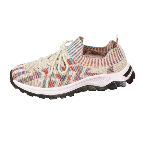 Sneaker Damen Leichte Sommerschuhe Damen Trainingsschuhe Freizeitschuhe Walkingschuhe Sportschuhe Joggingschuhe Laufschuhe Orthopädische Schuhe Trekkingschuhe Wanderschuhe Breite Füße Bequeme Leichte von Generisch