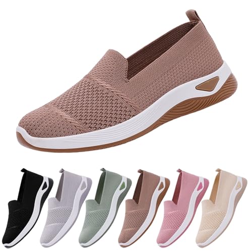 Sneaker Damen Slip On Turnschuhe Leichte Sportschuhe Weiche Sohle Fitnessschuhe Atmungsaktive Wanderschuhe Bequeme Freizeitschuhe Gesundheitsschuhe Reiseschuhe Sneaker Damen Slip On Turnschuhe Leichte Sportschuhe Weiche Sohle Fitnessschuhe Atmungsaktive Wanderschuhe Bequeme Freizeitschuhe Gesundheitsschuhe Reiseschuhe von Generisch