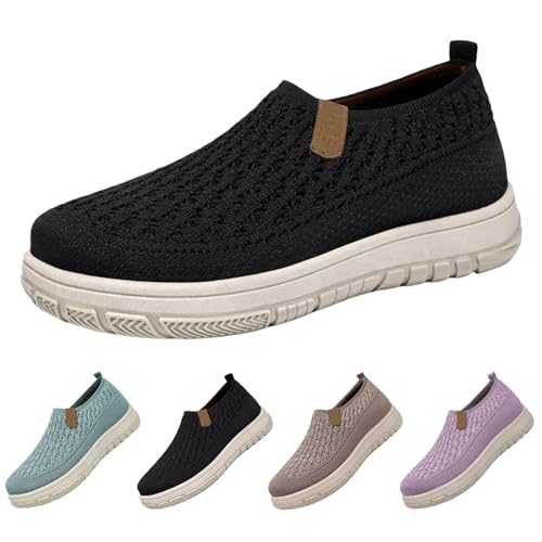 Sneaker Damen Slip On Turnschuhe Leichte Sportschuhe Weiche Sohle Fitnessschuhe Atmungsaktive Wanderschuhe Bequeme Freizeitschuhe Gesundheitsschuhe Reiseschuhe Sneaker Damen Slip On Turnschuhe Leichte Sportschuhe Weiche Sohle Fitnessschuhe Atmungsaktive Wanderschuhe Bequeme Freizeitschuhe Gesundheitsschuhe Reiseschuhe von Generisch