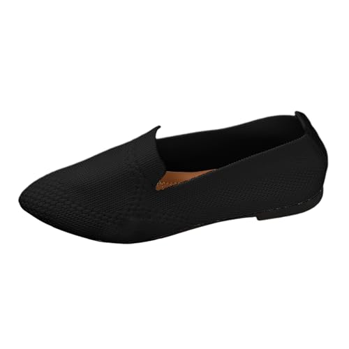 Sneaker Damen Sneakers Sport Schuhe Frauen Shoes for Women Barfussschuhe Hallenschuhe Sommerschuhe Barfußschuhe Sommer Frühling Freizeitschuhe Orthopädische Golfschuhe Hausschuhe Stoff von Generisch