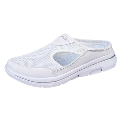 Sneaker Damen Sommerschuhe Slip On Joggingschuhe Damen Laufschuhe Trainingsschuhe Freizeitschuhe Walkingschuhe Sportschuhe Orthopädische Trekkingschuhe Wanderschuhe Leichte Bequeme Atmungsaktiv von Generisch