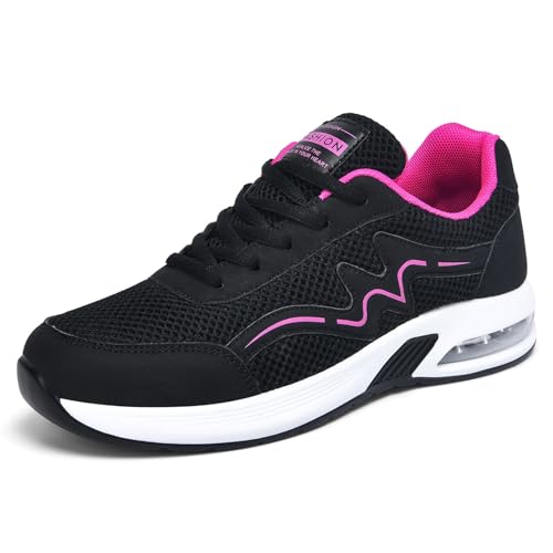 Sneaker Damen Wanderschuhe Trekkingschuhe Turnschuhe Trailrunning Schuhe Trainingsschuhe Halbschuhe Atmungsaktiv Sportschuhe Laufschuhe Sommer Fitness Gym Kletterschuhe Leichte Bequeme Wasserdicht von Generisch